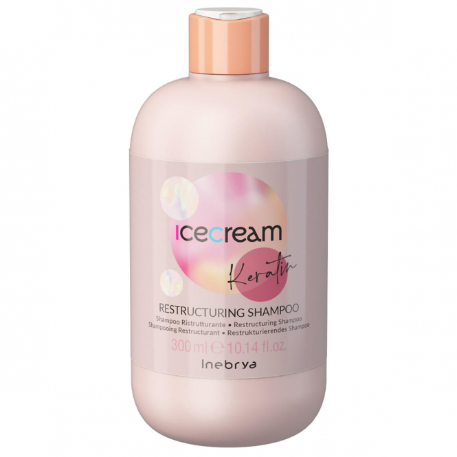 Inebrya Ice Cream Keratin Restructuring Shampoo  - 1