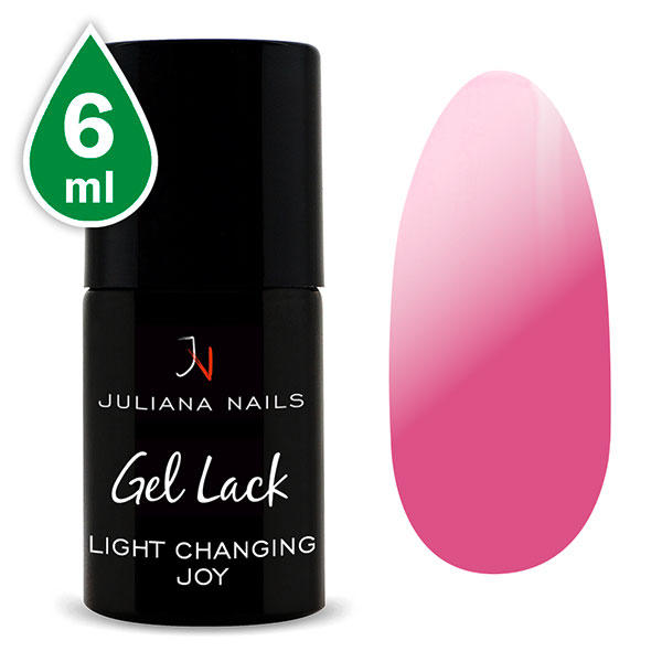 Juliana Nails Gel Lack Light Changing Joy UV# Rosa pastel / púrpura |  baslerbeauty