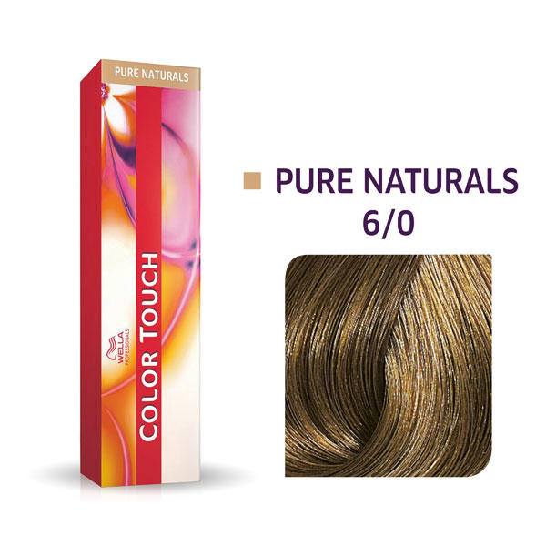 Wella Color Touch Pure Naturals 6/0 Dunkelblond - 1