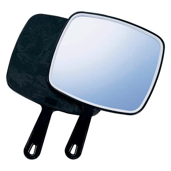 Dynatron Specchio manuale del parrucchiere Nero - 1