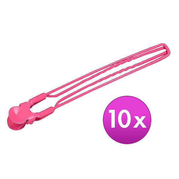 Fripac-Medis Jumbo-Clips Pink, Per package 10 pieces - 1