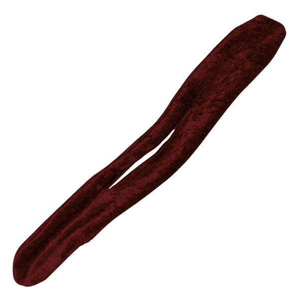   Hair-Twister Rosso scuro, lungo 34 cm - 1