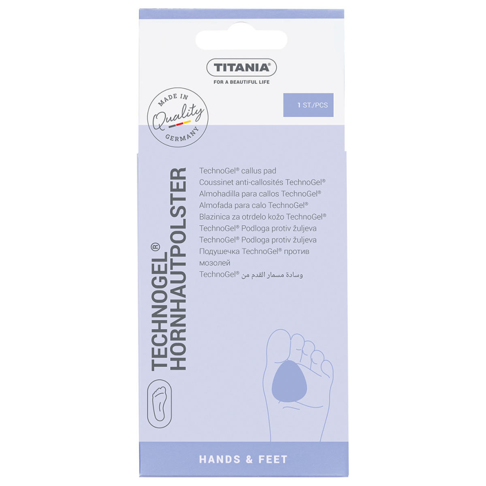 Titania Techno Gel Hornhautpolster 1 Stück - 1