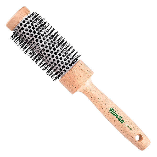 Biovan Cepillo redondo del secador de pelo con revestimiento cerámico Ø 45/32 mm, para cabellos de longitud media - 1