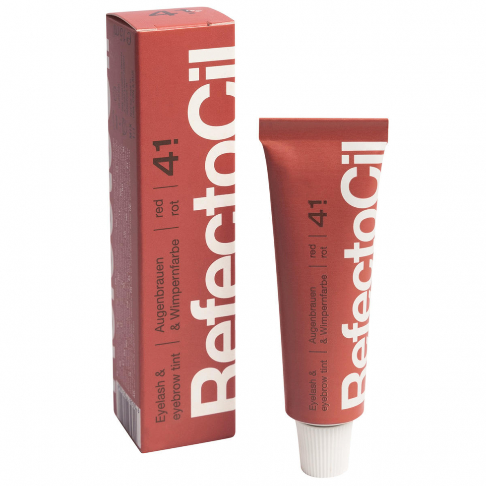 RefectoCil Augenbrauen- und Wimpernfarbe Rot, Inhalt 15 ml - 1