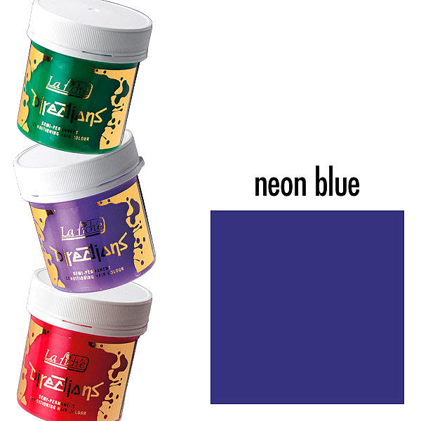 La rich'e Directions Crèmes colorantes Neon Blue 100 ml - 1