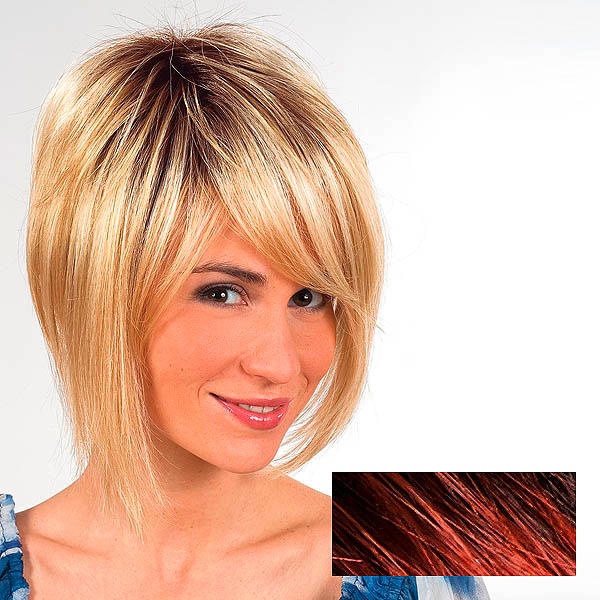 Gisela Mayer Parrucca di capelli sintetici Jessica Dark-Beaujolais - 1
