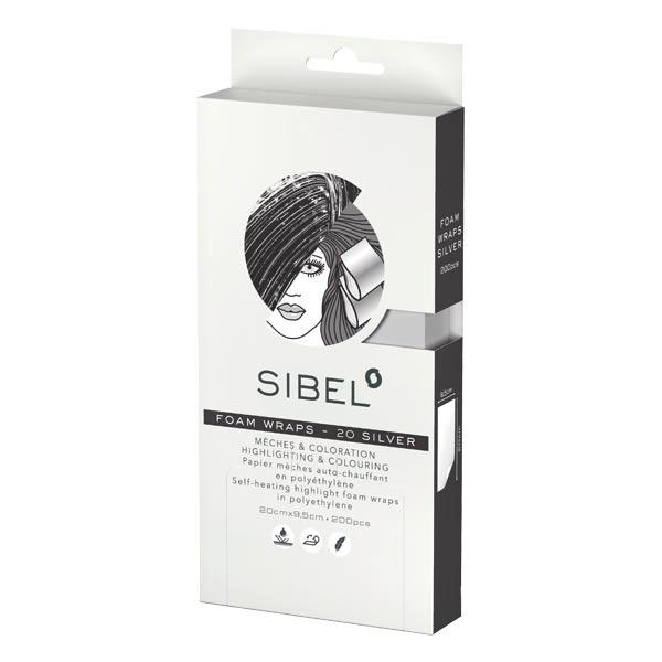 Sibel High-Light Foam Silber, 20 x 9,5 cm - 1