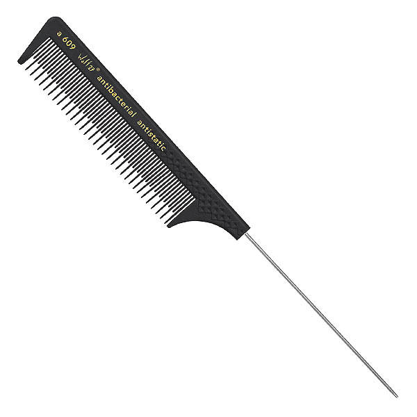 Hercules Sägemann Needle handle comb a 609 Black - 1