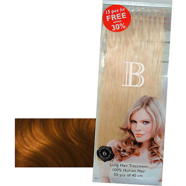 Balmain Fill-In Extensions Value Pack Natural Straight 27 (level 8) Medium Beige Blond - 1
