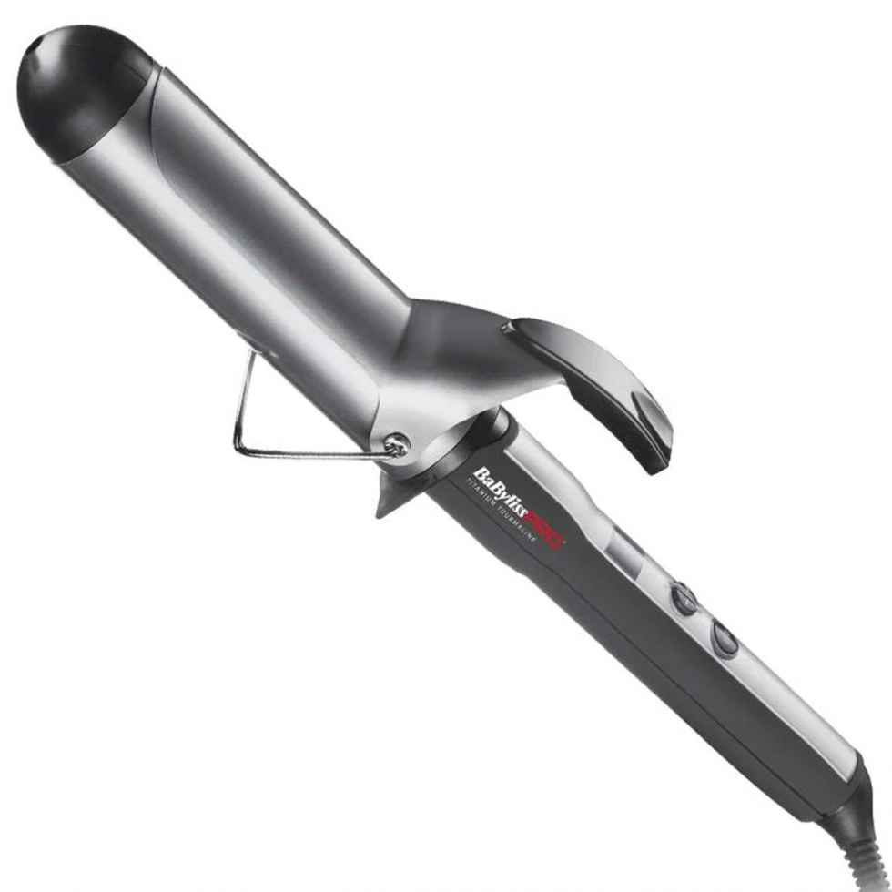 BaByliss PRO Titanium Tourmaline Curling Iron with Clamp Ø 38 mm - 1