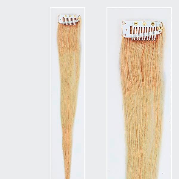 Solida Bel Hair Mini Stringy Jamie Echthaar-Strähne Hellblond - 1