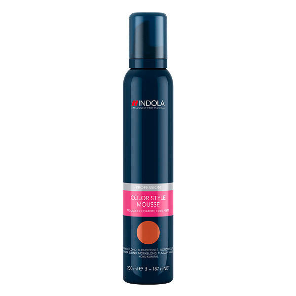 Indola Profession Color Style Mousse Donker Blond, 200 ml - 1