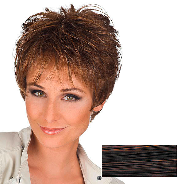 Gisela Mayer Synthetic hair wig Meli Medium brown - 1