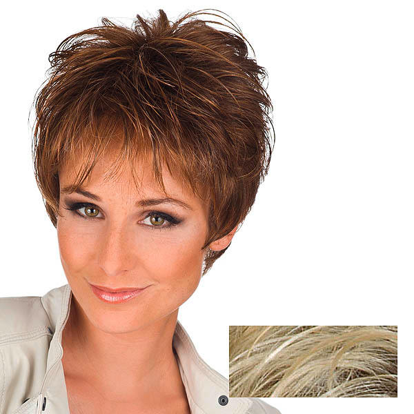 Gisela Mayer Perruque en cheveux synthétiques Meli Blond Platine - 1