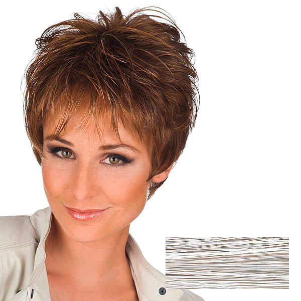 Gisela Mayer Parrucca di capelli sintetici Meli Bianco grigio - 1