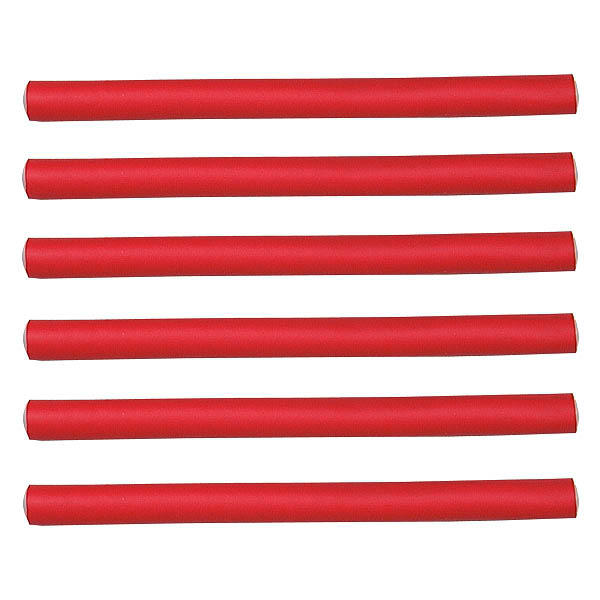 Efalock Flex-Wickler Red, Ø 12 mm, Per package 6 pieces - 1