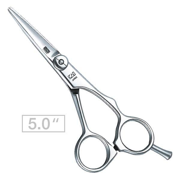 Hair scissors Green Offset 5" - 1
