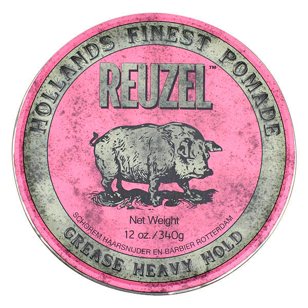 Reuzel Pomade Pink Heavy Hold Grease 340 g - 1