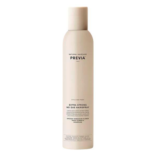 PREVIA No Gas Hairspray Extra Strong with Verbascum Flower 350 ml - 1