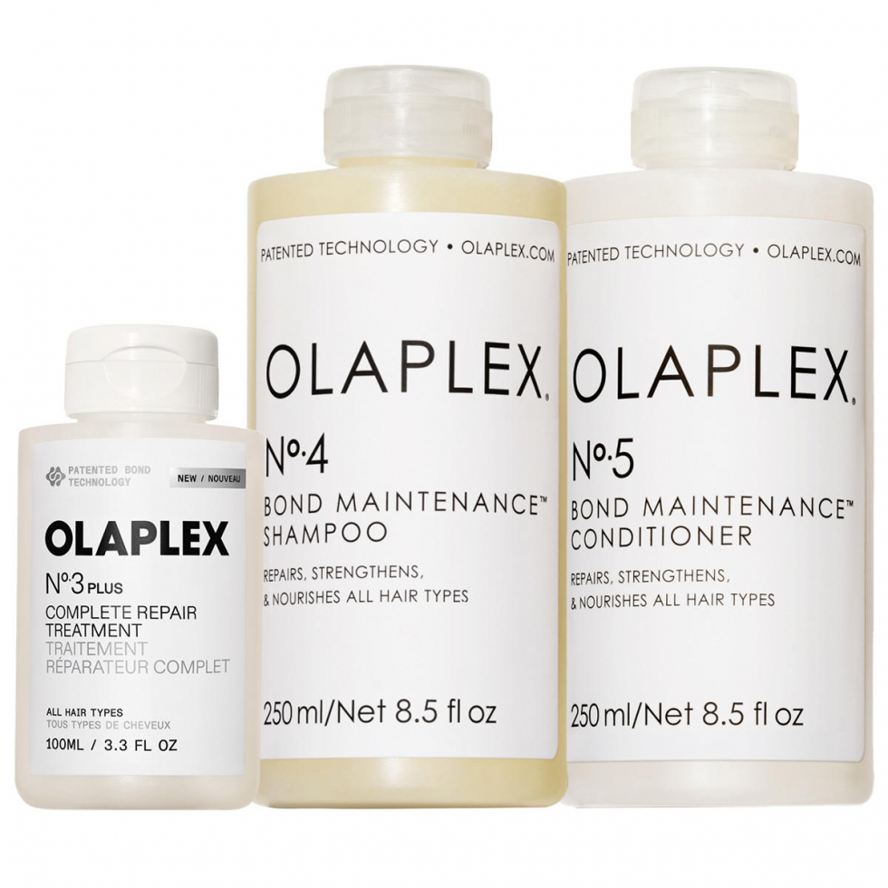 Olaplex Set Trio de soins No.3PLUS + No.4 + No.5  - 1