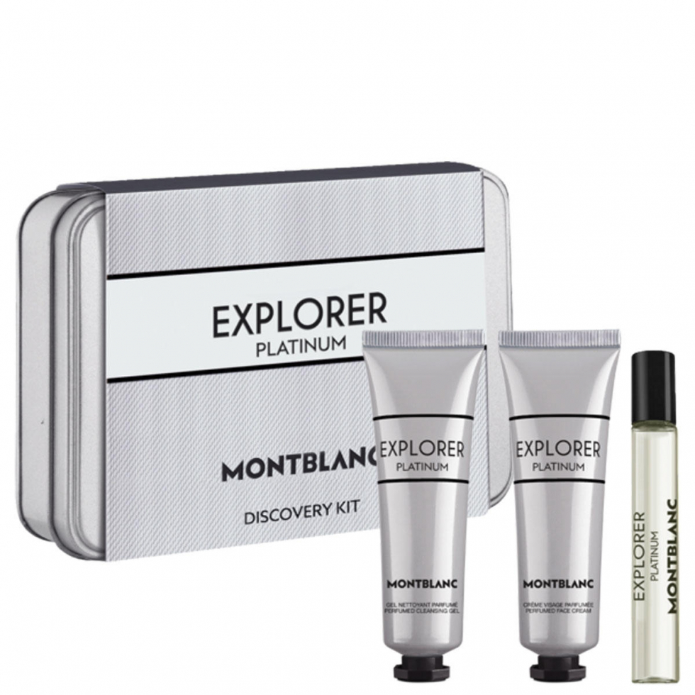 Montblanc Explorer Platinum Discovery Kit baslerbeauty