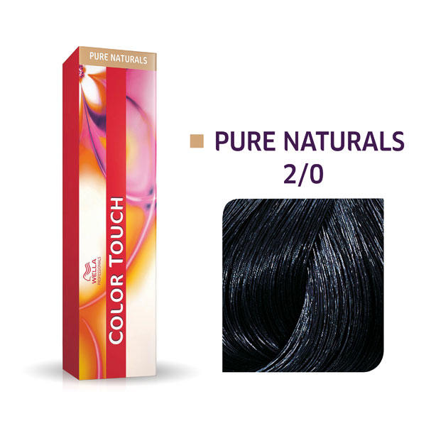 Wella Color Touch Pure Naturals 2/0 Black - 1