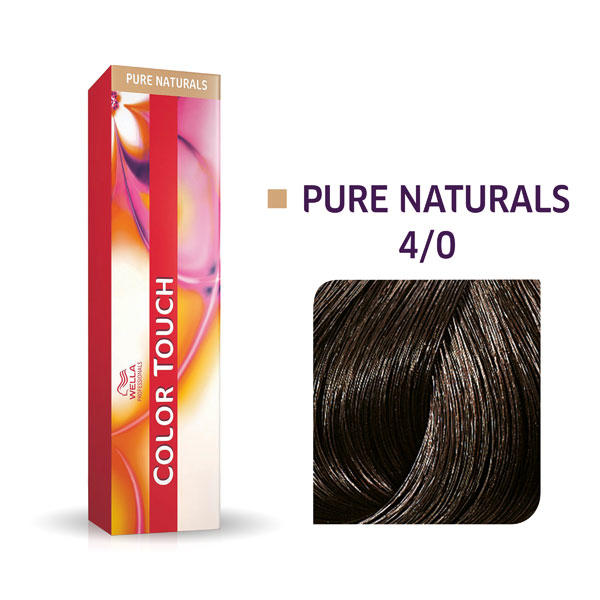 Wella Color Touch Pure Naturals 4/0 Marrone medio - 1