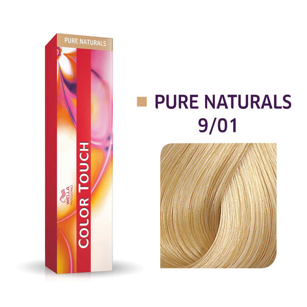 Wella Color Touch Pure Naturals 9/01 Light Blond Natural Ash - 1
