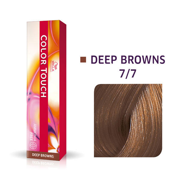 Wella Color Touch Deep Browns 7/7 medium blond bruin - 1