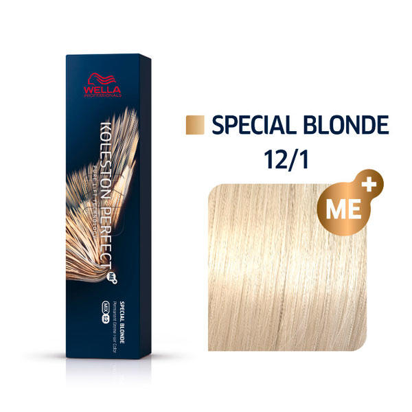 Wella Koleston Perfect ME+ Special Blonde 12/1 Blond Asch, 60 ml - 1