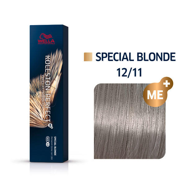 Wella Koleston Perfect ME+ Special Blonde 12/11 Blond Asch Intensiv, 60 ml - 1
