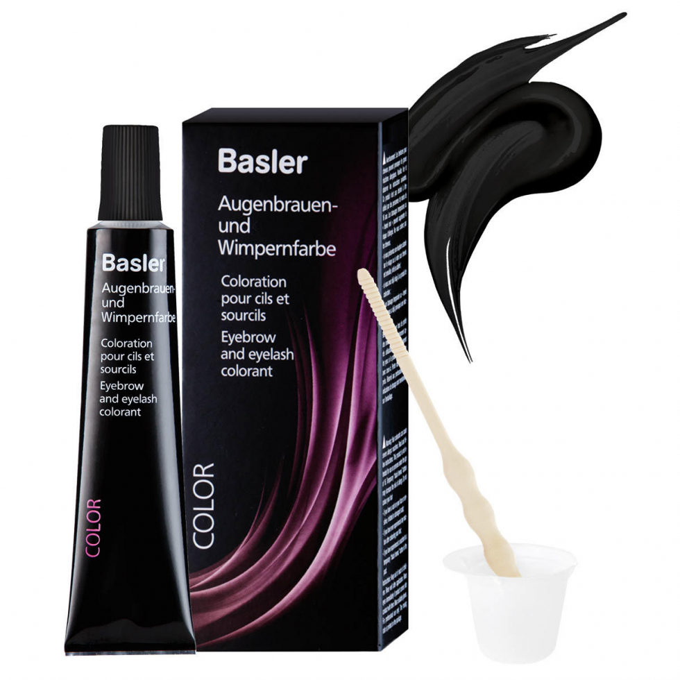 Basler Color de cejas y pestañas Negro, 15 ml - 1