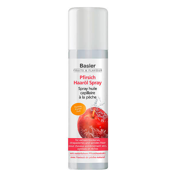 Basler Fruits & Flavour Olio spray per capelli alla pesca Bomboletta aerosol 150 ml - 1