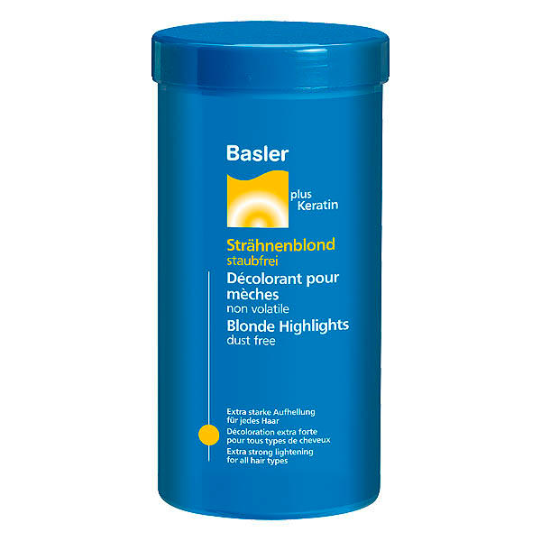 basler Strähnenblond staubfrei extra stark mit Keratin Dose 400 g - 1