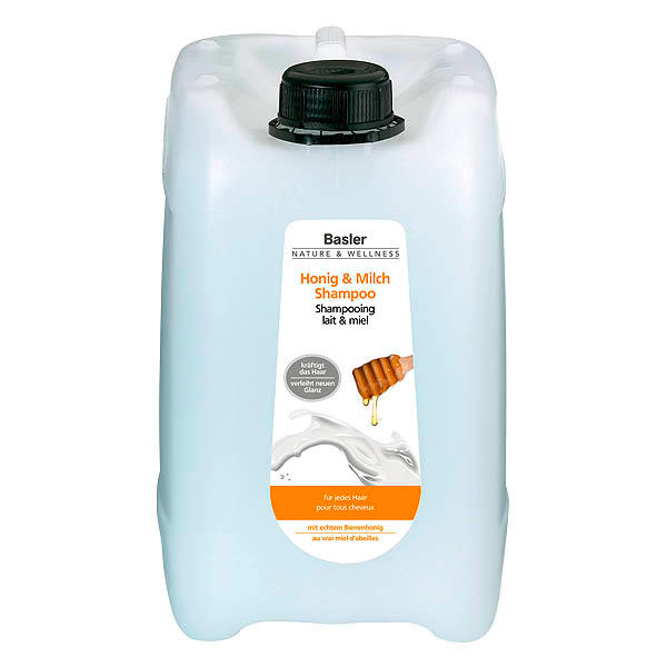 Basler Honey & Milk Shampoo Canister 5 liters - 1