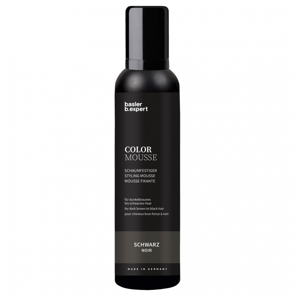 Basler Mousse de color Negro, lata de aerosol 200 ml - 1
