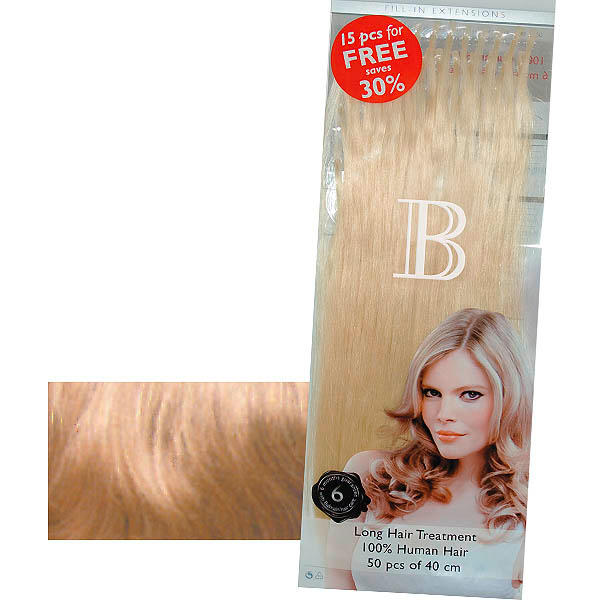 Balmain Fill-In Extensions Value Pack Natural Straight 614 Natural Blond - 1