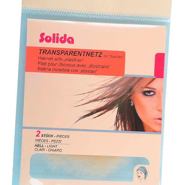 Solida Transparentnetze mit Spandex Hell, Pro Packung 2 Stück - 1