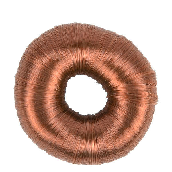 Solida Knot roll with synthetic hair Brown - 1