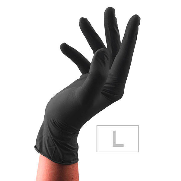 Sibel Nitril Handschuhe Größe L, Pro Packung 100 Stück - 1