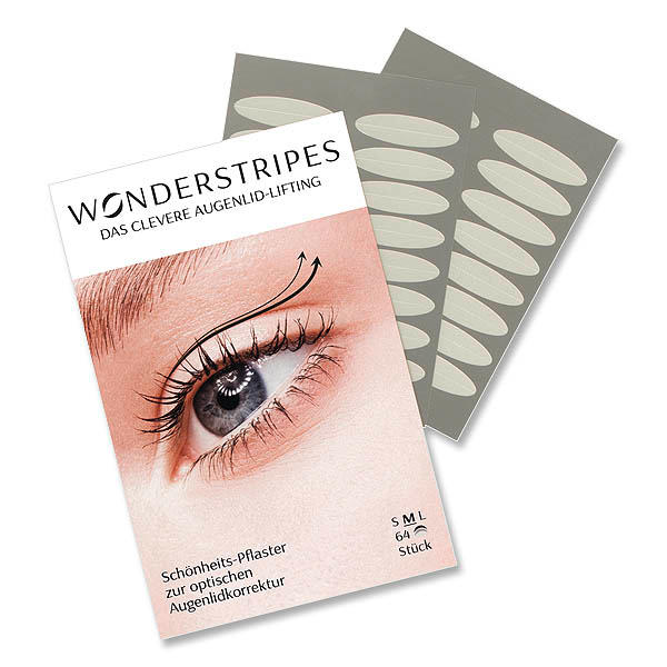 Wonderstripes Augenlidkorrektur Größe M 64 Stück pro Packung - 1