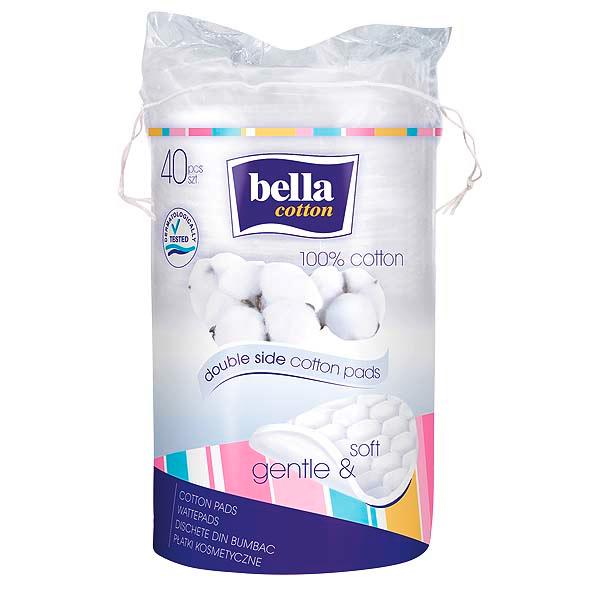 Bella Cotton Wattepads oval Pro Packung 40 Stück - 1