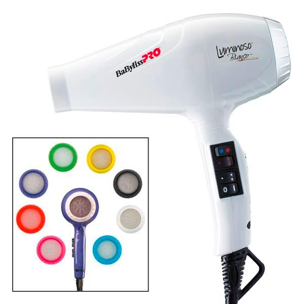 BaByliss PRO Luminoso hair dryer White - 1