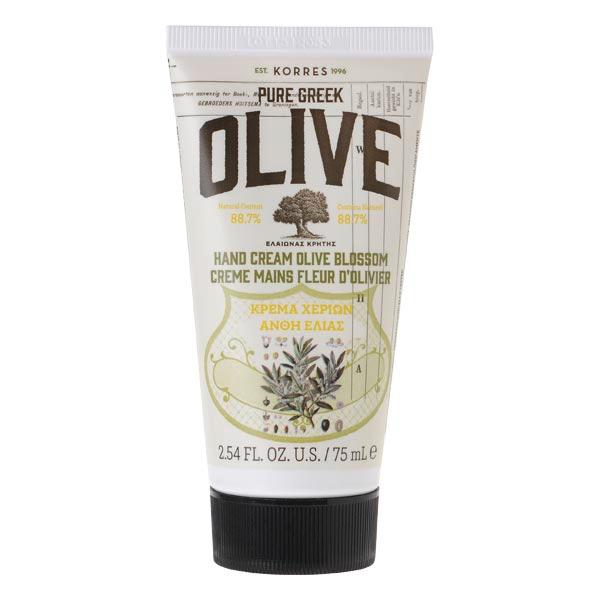 KORRES Olive & Crema de manos de flor de olivo 75 ml - 1
