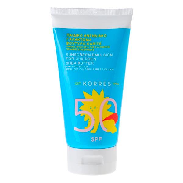 KORRES Shea Butter Sunscreen Emulsion Kids SPF 50 150 ml - 1