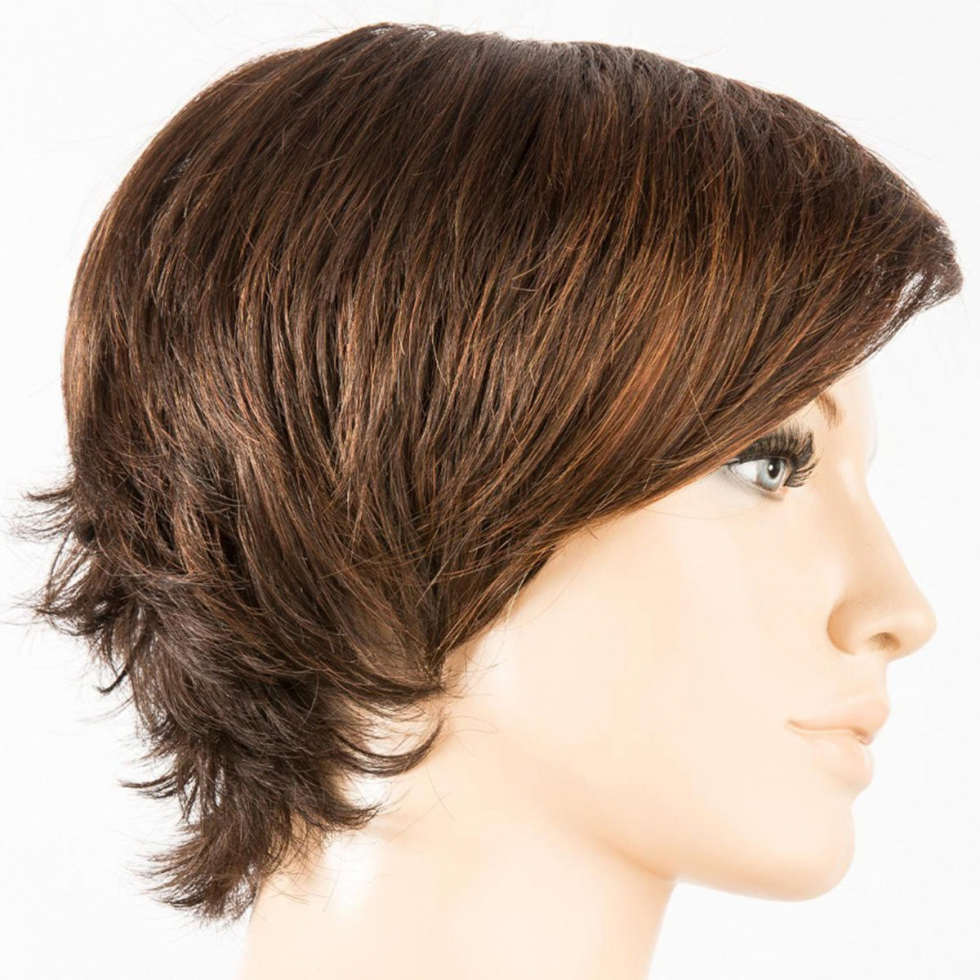 Ellen Wille Perucci Parrucca di capelli sintetici aperta darkchocolate lighted - 1