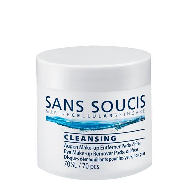 SANS SOUCIS CLEANSING Eye make-up remover pads, oil-free 70 piece - 1