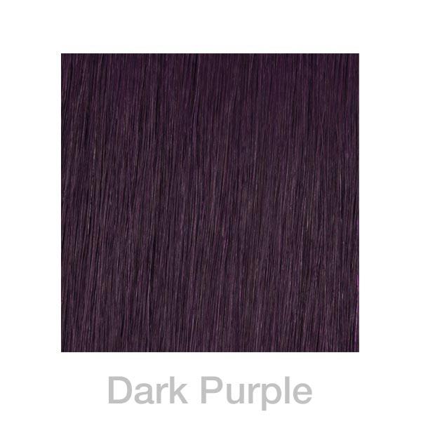 Balmain Fill-In Extensions Straight Fantasy 45 cm Dark Purple - 1