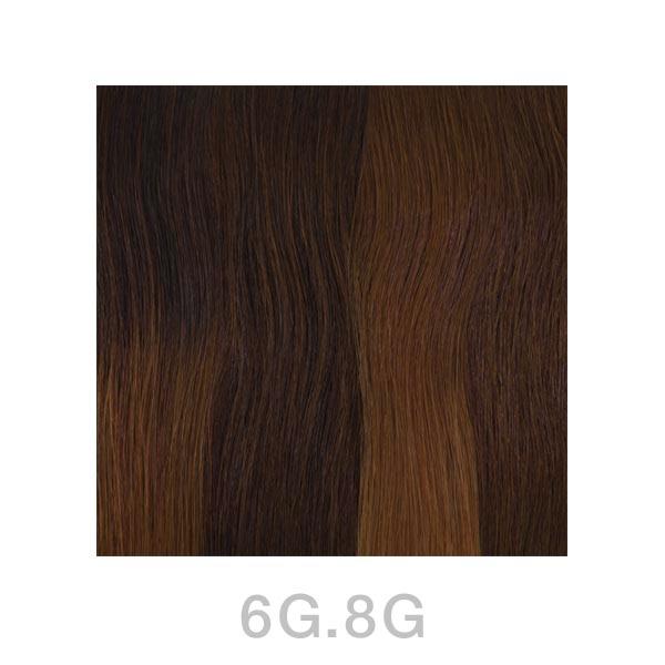 Balmain DoubleHair Length & Volume 55 cm 6G.8G Dark Gold Blonde - 1